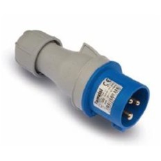 Clavija Cetac Electricidad 32A/220-240V 2P+T Poliamida/Abs Azul Famat
