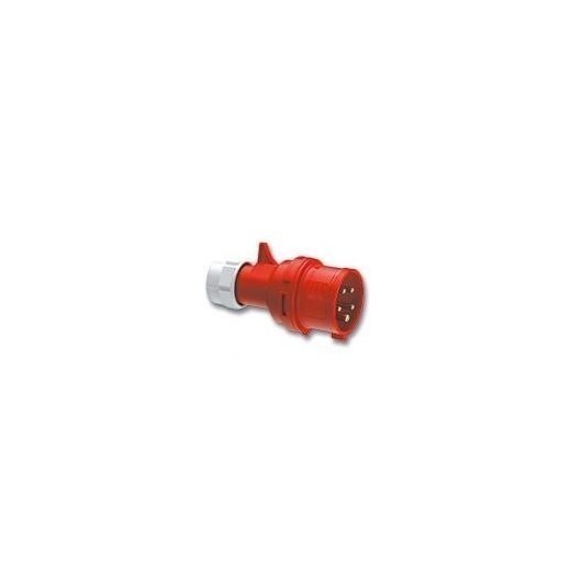 Clavija Cetac Electricidad 16A/380-415V 3P+N+T Poliamida/Abs Rojo Famat