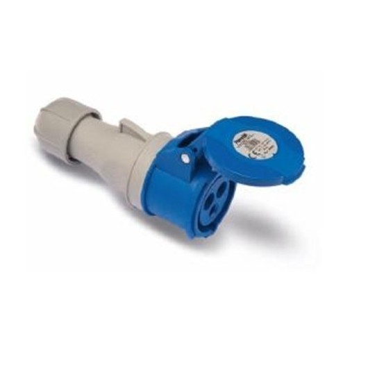 Base Electricidad Movil Cetac 2P+T 32A/220-240V Ip44 Poliamida/Abs Azul Fama