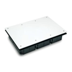 Caja Electricidad 200X300X60 Famat Abs/Poliestireno  Negro Ict Rtr Tb+Rdsi 3222