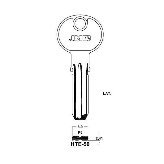 Llave Puntos En Bruto Jma Laton Hte-50