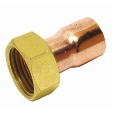 Racor Fontanero Loco H 15 X 3/4" Recto Cobre Sudo