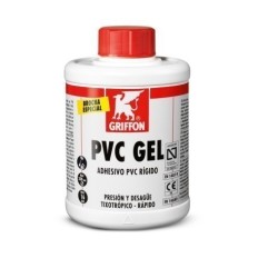 Adhesivo Pvc Rigido Gel 1 Lt  Rapido Pvc Gel Bote Griffon