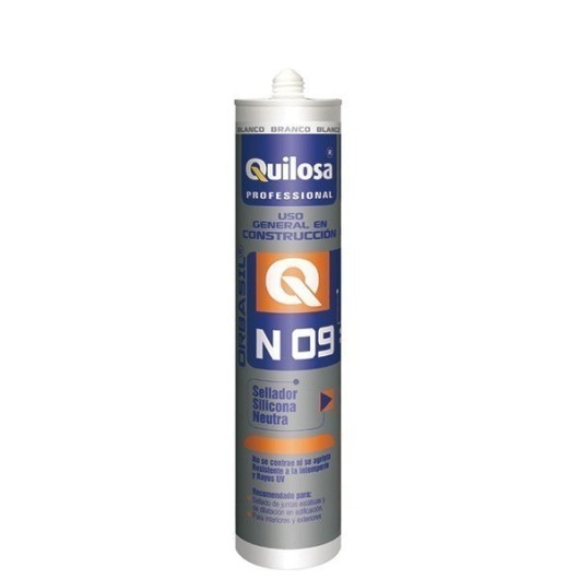 Silicona Neutra Construccion 300 Ml Bl Int/Ext Orbasil N-09 Quilos