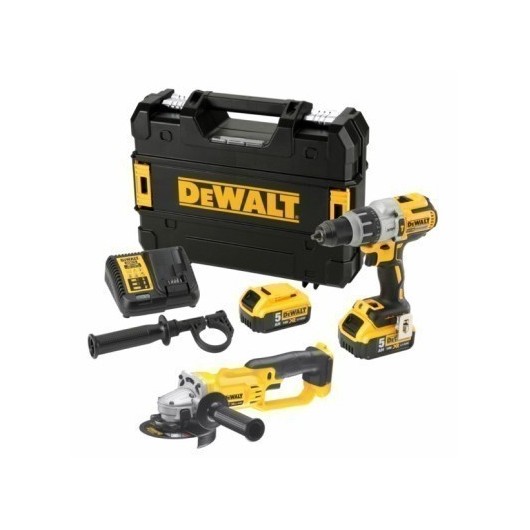 Taladro Atornillador 18V Li 13Mm Cprof136 + Amoladora 125Mm Dewalt