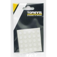 Tope Proteccion Golpes 10X 3Mm Adhesivo Antidesl Tra Nivel 25 Pz