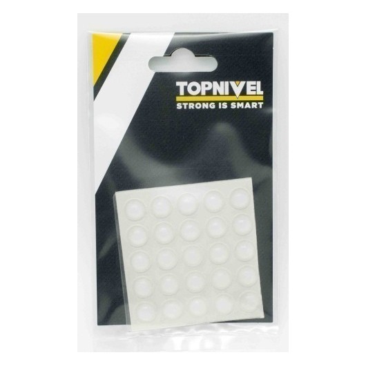 Tope Proteccion Golpes 10X 3Mm Adhesivo Antidesl Tra Nivel 25 Pz
