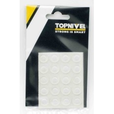 Tope Proteccion Golpes 13X 4Mm Adhesivo Antidesl Tra Nivel 25 Pz