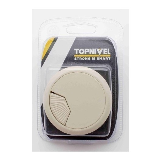 Tapon Electricidad 60Mm Pasacable Nivel Bl Nv106195 1 Pz