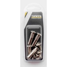 Tornillo Ensamblar 8X40Mm Acero Niquel Nivel 4 Pz