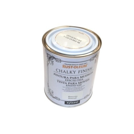 Pintura Al Agua Para Muebles 750 Ml Blanco Chalky Rust-Oleum