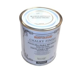 Pintura Al Agua Para Muebles 750 Ml Blanco Chalky Rust-Oleum