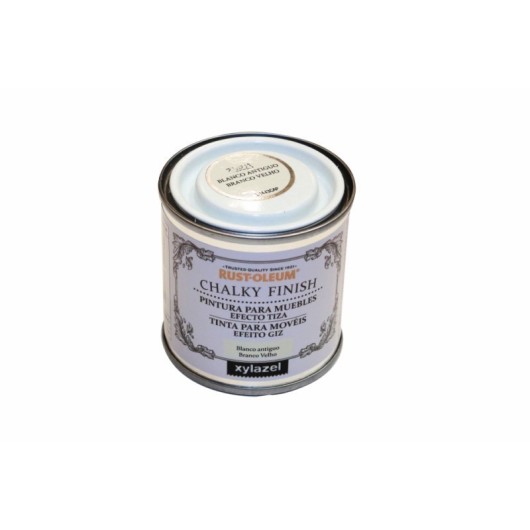 Pintura Al Agua Para Muebles 125 Ml Blanco Chalky Rust-Oleum