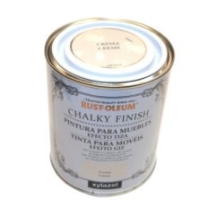 Pintura Al Agua Para Muebles 750 Ml Crema Chalky Rust-Oleum