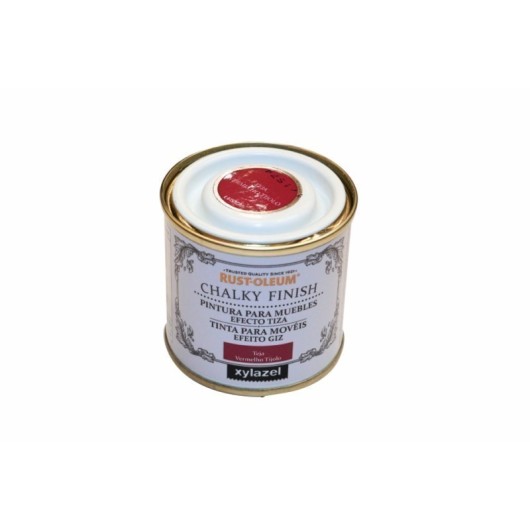 Pintura Al Agua Para Muebles 125 Ml Teja Chalky Rust-Oleum