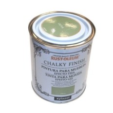 Pintura Al Agua Para Muebles 750 Ml Oliva Chalky Rust-Oleum