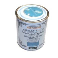 Pintura Al Agua Para Muebles 750 Ml AzulChalky Rust-Oleum