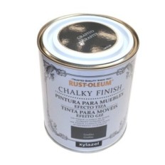 Pintura Al Agua Para Muebles 750 Ml Grafito Chalky Rust-Oleum