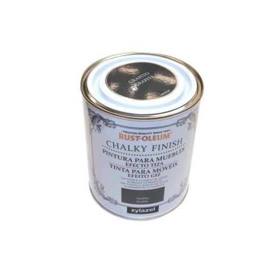 Pintura Al Agua Para Muebles 750 Ml Grafito Chalky Rust-Oleum