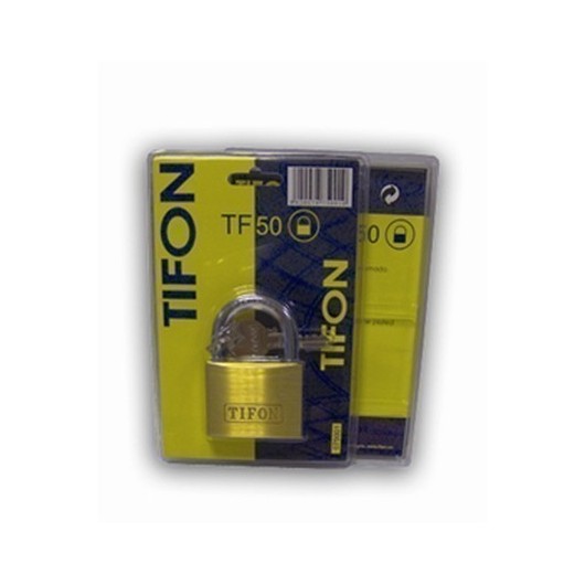 Candado Seguridad  50Mm Arco Corto Laton Tifon  Ifam
