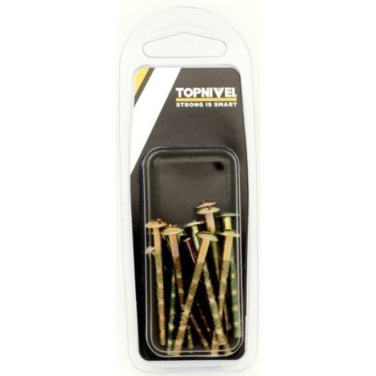 Tornillo Tirador Multicorte M4X45Mm Bicromatado Nivel 12 Pz