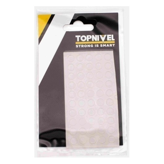 Tope Proteccion Golpes 7X1,5Mm Adhesivo Antidesl Tra Nivel 20 Pz