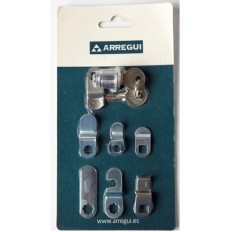 Cerradura Buzon Exterior Cromo Arregui