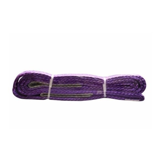 Eslinga Elevacion Plana 1000X4Mt Abierta Doble Banda Violeta Nivel