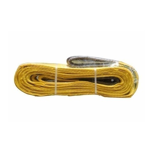 Eslinga Elevacion Plana 3000X5Mt Abierta Doble Banda Amarillo  Nivel
