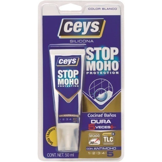 Silicona Acida Cocina/Baño 50 Ml Bl A/M S/R Stopmoh Xp Ceys
