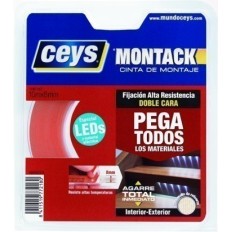 Cinta Adhesiva 08Mmx 10Mt Doble Cara  Montack Ceys