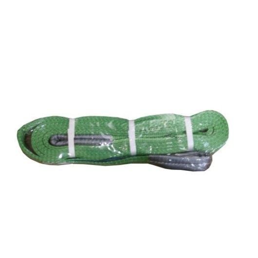 Eslinga Elevacion Plana 2000X4Mt Abierta Doble Banda Verde  Nivel