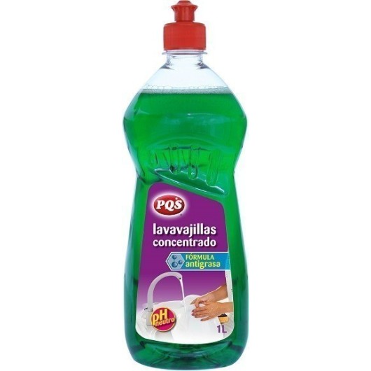 Lavavajillas Liquido Concentrado Pqs 1 Lt