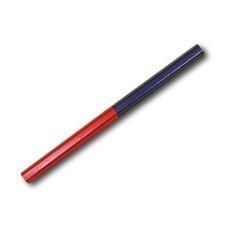 Lapiz Carpintero 18Cm Madera Azul/Rojo Nivel