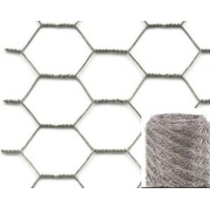 Malla Cercado Triple Torsion 51X0,9Mm 1X50M Acero Galvanizado 