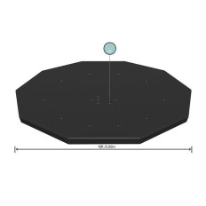 Cobertor Piscina 305Cm Bestway Gr Sp Circular