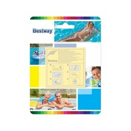 Parche Reparacion Piscina Bestway Exterior 62068 10 Pz