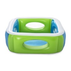 Piscina Hinchable Cuadrada 168X168X56Cm Infantil 
