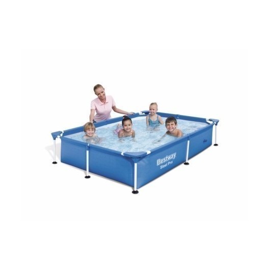 Piscina Pvc Rectangular 259X170X61Cm Infantil 2300Lt Splash Fp 