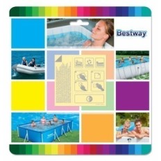 Parche Piscina 6,5X6,5Cm Bestway Bajo Agua 62091 10 Pz