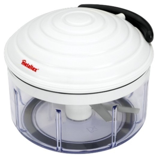 Cortador Cocina  Verdura Giratorio Blanco Rotomac Metaltex