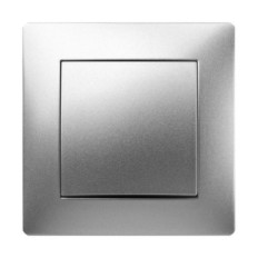 Cruzamiento Electricidad 10A-250V Empotrar Abs Aluminio Habitat 15 Famat