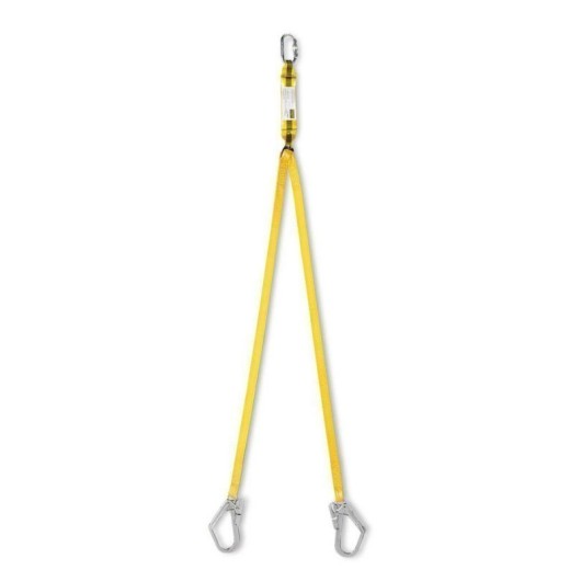 Absorbedor  Seguridad  1,80Mt Cinta "Y"/Mosquetones Ergo Shock Stee
