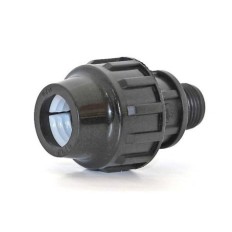 Enlace Riego Manguera  M Ø 25Mm-3/4" Roscado  Fitting Polipropileno  Natuur