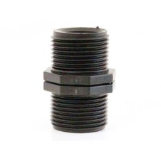 Manguito Riego 1" Roscado Fitting Macho Polipropileno 