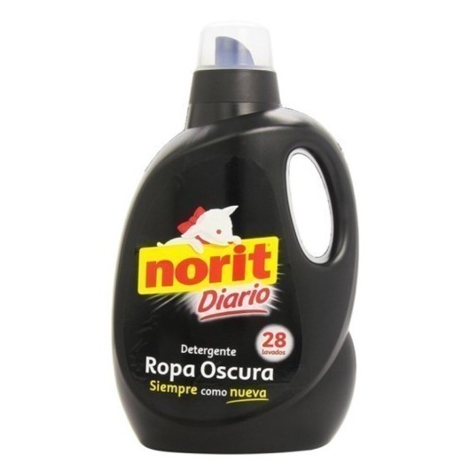 Detergente Limpieza  Liquido  Ropa Oscura 28 Lavados Norit 1,5 Lt