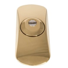 Escudo Cilindro 163X70Mm Sqdo Acero Macizo Carbonitrurado Pvd Oro A