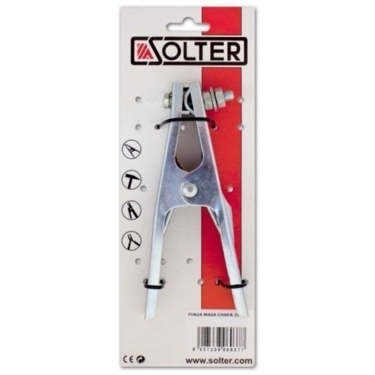 Pinza Masa Soldadura 200A Solter