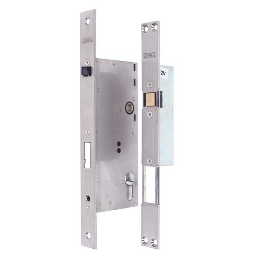 Cerradura Electrica Duo 60/85 Inox Dorcas