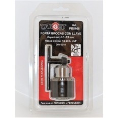 Portabrocas Taladro Con Llave 1,0-13 Mm 1/2'-20H Target